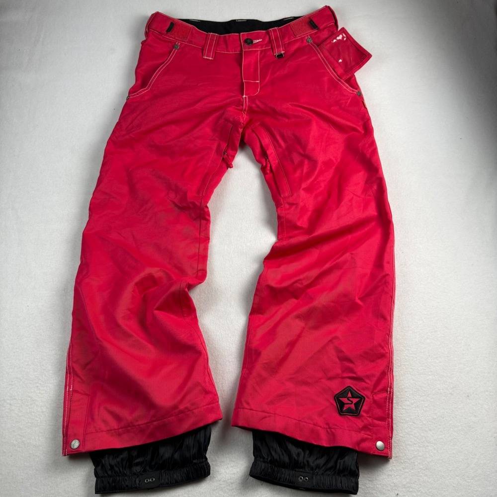 Sessions‎ Ridge Pink Snowboard Pants Womens Small Waterproof Breathable MSA-6